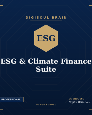 ESG & Climate Finance Suite™